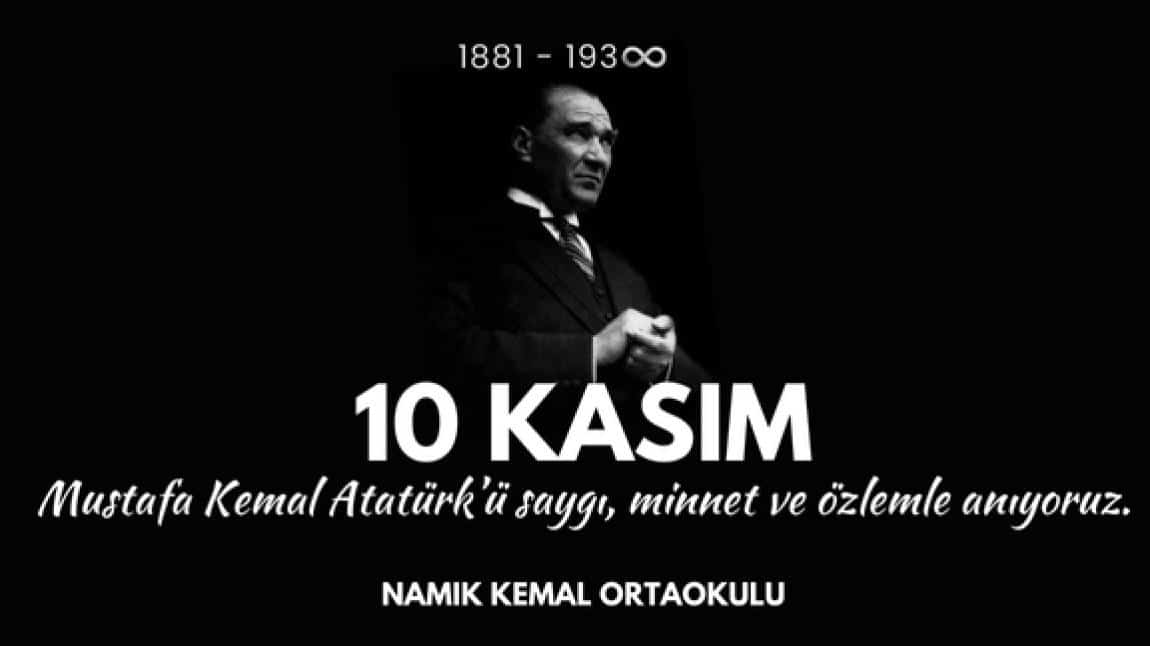 10 Kasım Atatürk'ü Anma Programı